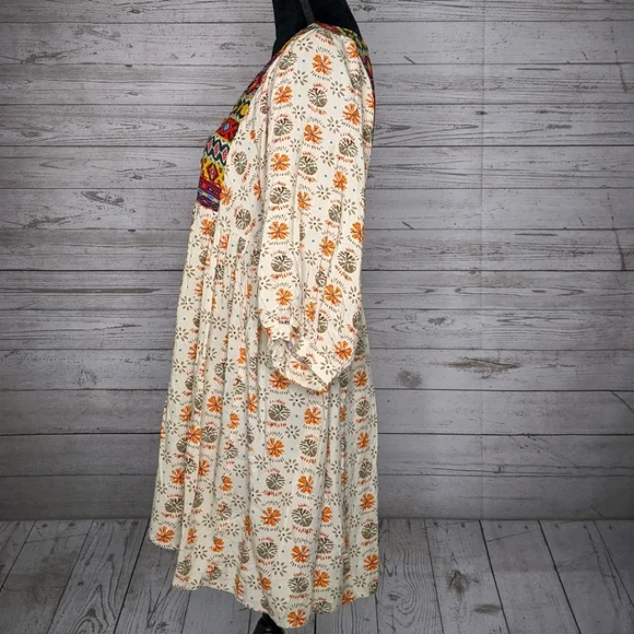 umgee • boho babydoll tunic peasant dress - Picture 5 of 6